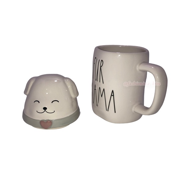 Rae dunn fur mama mug with topper - Picture 7 of 7